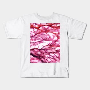 Study of Pinks, Reds, & Purples Kids T-Shirt